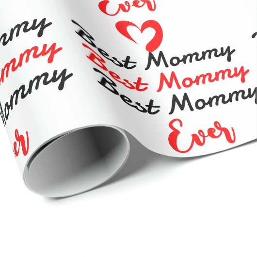 de beste moeder mama ooit cadeaupapier (Rol Hoek)