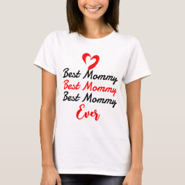 de beste moeder mama ooit t-shirt