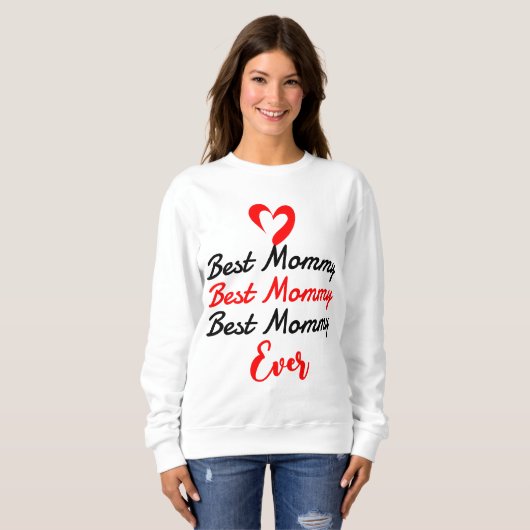 de beste moeder mama ooit trui (Voorkant volledig)