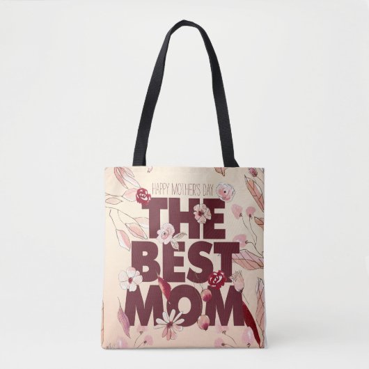 De beste moeder | MOEDERDAG Tote Bag (Voorkant)