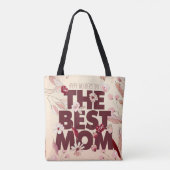 De beste moeder | MOEDERDAG Tote Bag (Achterkant)