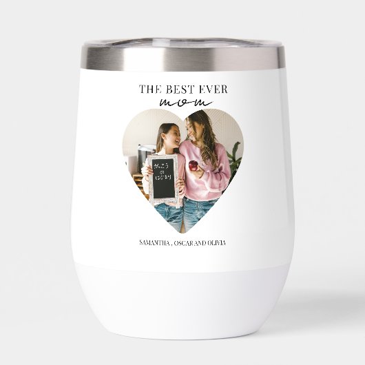 De beste moeder ooit hartfoto (Achterkant)