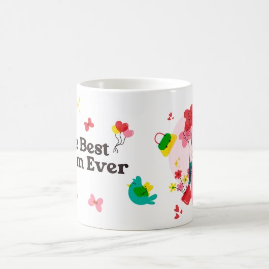 De beste moeder ooit - kleurrijke Moederdag-Mok Koffiemok (Center)