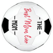 De beste moeder ooit mam aangepaste gepersonalisee voetbal (Gedraaid)