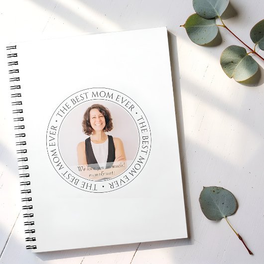 De Beste Moeder Ooit Modern Klassieke Foto Notitieboek