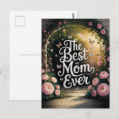 De Beste Moeder Ooit - Moederdagviering Briefkaart (Voorkant / Achterkant)