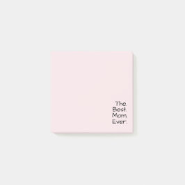 De Beste Moeder Ooit | Roze Verjaardagscadeau Voor Post-it® Notes