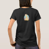 De Beste Moeder Ooit Schattige Moeder Baby Giraffe T-shirt (Achterkant)