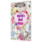 De beste moeder ter wereld - Bloemenklembord van l Klembord (Links)