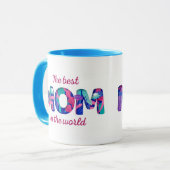 De beste moeder ter wereld | Moederdag Koffie Mok (Voorkant links)