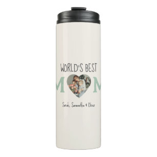 De beste moeder ter wereld - Photo Collage Gift Thermosbeker