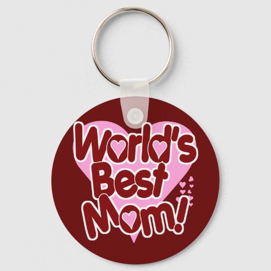 De beste moeder ter wereld. sleutelhanger (Voorkant)