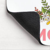 De beste moeder ter wereld zwart muismat (Hoek)