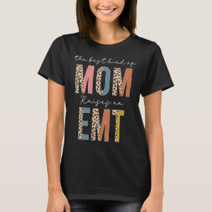 De beste moeder voedt een Emt verpleegster luipaar T-shirt