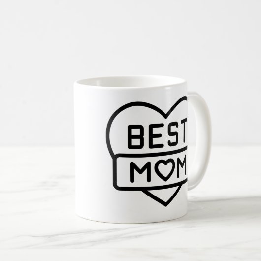 De beste Moederdag ik hou van je moeder Koffiemok (Voorkant rechts)