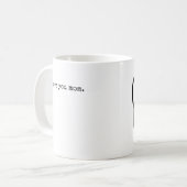 De beste Moederdag ik hou van je moeder Koffiemok (Voorkant links)