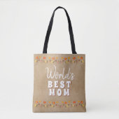 De beste moederdag van de moeder van de wereld tote bag (Voorkant)