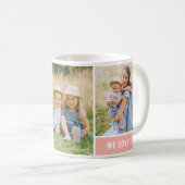 De beste Moederdag voor roze mam Koffiemok (Voorkant rechts)