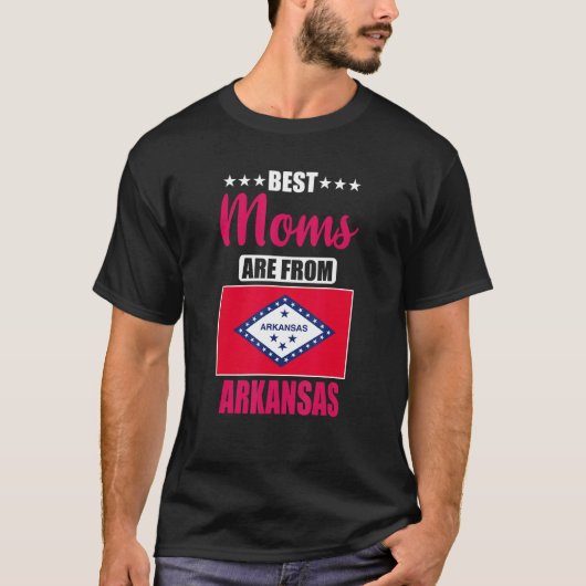 De beste moeders komen uit Arkansas T-shirt (Voorkant)