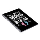 De beste moeders promoveren naar oma EST 2025 Notitieboek (Rechterzijde)