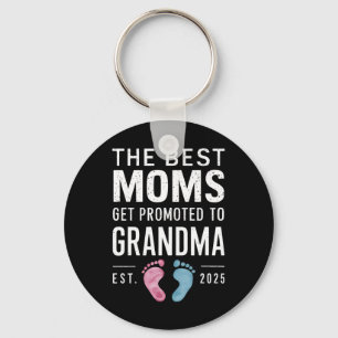 De beste moeders promoveren naar oma EST 2025 Sleutelhanger