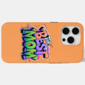 De beste moeders stijl graffiti Case-Mate iPhone case (Achterkant (horizontaal))