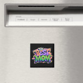 De beste moeders stijl graffiti magneet (Insitu (Vaatwasser))