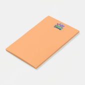 De beste moeders stijl graffiti post-it® notes (Schuin)