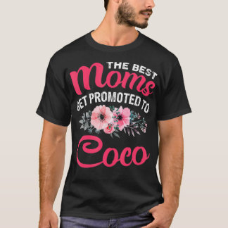 De beste moeders worden gepromoot bij oma-moeders t-shirt