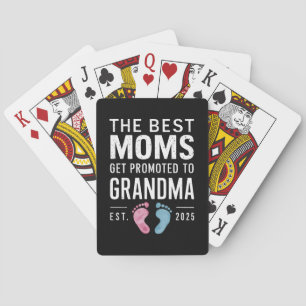 De Beste Moeders Worden Gepromoveerd Tot Oma Est 2 Pokerkaarten