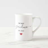 De beste mok van beenderporseleinen van de grootmo (Rechts)