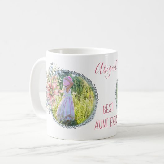 De beste Mok van de Foto van de Tunt ooit Aangepas (Voorkant links)