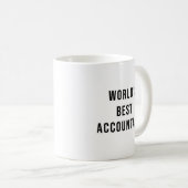 De beste Mok voor accountantskoffie (Voorkant rechts)