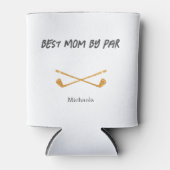 De beste Mom Glitter Golf Blikjeskoeler (Voorkant)