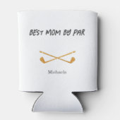 De beste Mom Glitter Golf Blikjeskoeler (Achterkant)
