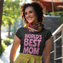 DE BESTE MOM T-SHIRTS-T - SHIRTS TER WERELD