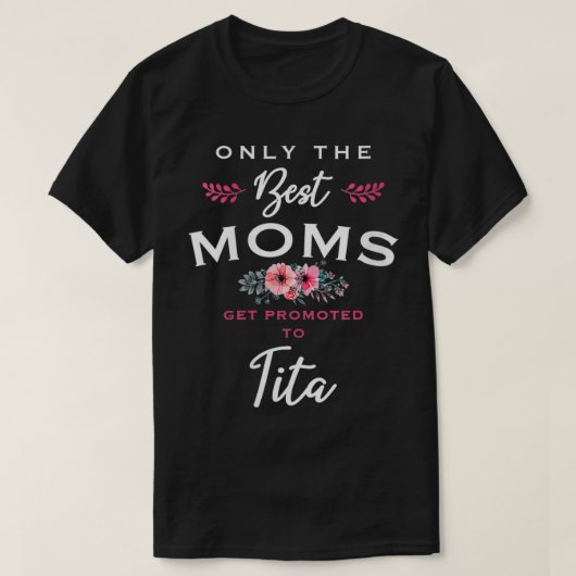 De beste momen worden alleen gepromoot door vrouwe t-shirt (Design voorkant)