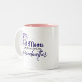 De beste momen worden gepromoot naar grootmoeder tweekleurige koffiemok (Voorkant links)