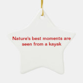 De beste momenten van de Natuur in Ornament kayak (Achterkant)