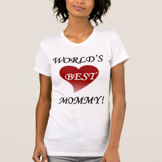 DE BESTE MOMMY TER WERELD T-SHIRT