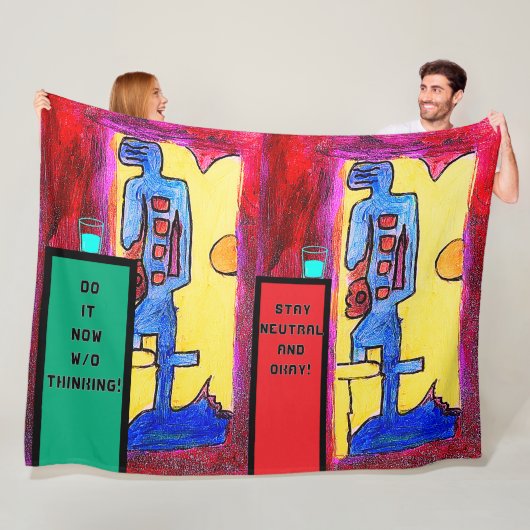 DE BESTE MOTIVATIE OFFERTES OOIT Fleece Blanket Deken (In situ)