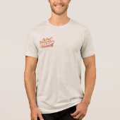 De Beste Motivator Is Jezelf Tri-Blend Shirt (Voorkant)
