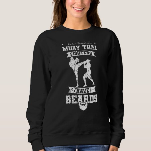 De beste Muay Thai strijders hebben baarden Trui (Voorkant)