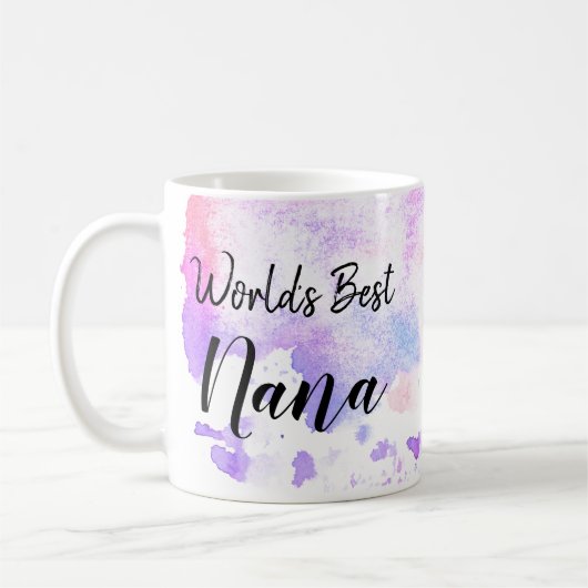 De beste nana ter wereld koffiemok (Links)