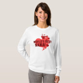 De beste nana ter wereld t-shirt (Voorkant volledig)