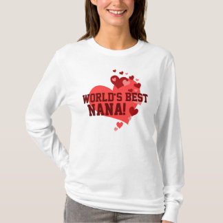 De beste nana ter wereld t-shirt