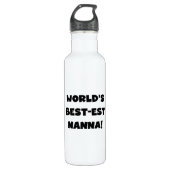 De beste Nanna ter wereld Waterfles (Voorkant)