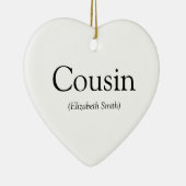 De Beste Neef Ter Wereld Ooit Definitie Pret Keramisch Ornament (Rechts)