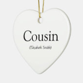 De Beste Neef Ter Wereld Ooit Definitie Pret Keramisch Ornament (Links)