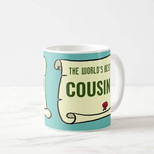 De beste neef van de wereld. koffiemok (Voorkant rechts)